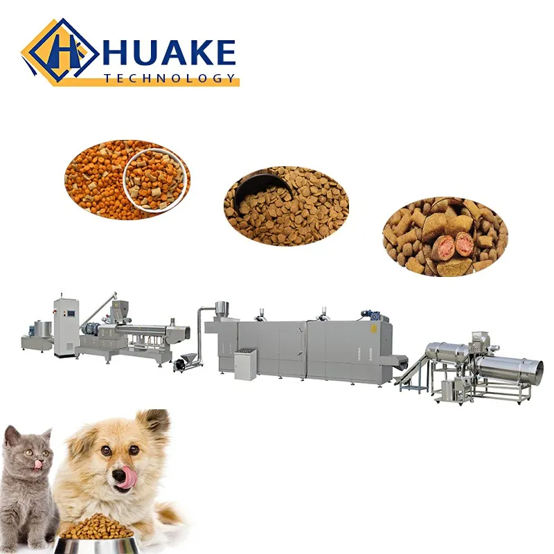 Customizable Sizes Highly Efficient Pet Feed Production Machine
